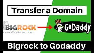 Transfer Domain from Bigrock to Godaddy | Save upto 50%