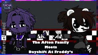 The Afton Family Meets Dayshift At Freddy's I FNAF × DSAF | GCMM - AverageUndead [REUPLOAD]