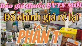 BÁO GIÁ THUỐC BVTV TIẾP THEO PHẦN 1| Nông Nghiệp TV 162