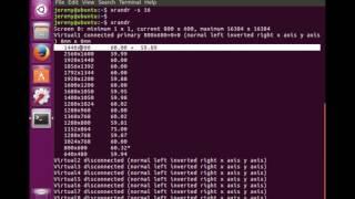 Linux Basics: How to change Screen Resolution in Linux (Command Line)
