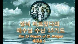 (배경음1) 성녀 비르짓다의 예수님 수난 15기도 / The 15 Prayers of St. Bridget