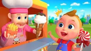 The Muffin Man - Amazing Food Cart | Super Sumo Nursery Rhymes & Kids Songs