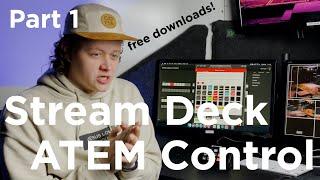 How do I use a Stream Deck to control my ATEM Switcher? || Stream Deck Series Part 1 - ATEM Control