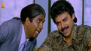 Coolie No 1 Telugu Movie Scenes | Venkatesh, Tabu, Brahmanandam | Telugu Movies | SP Shorts