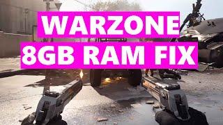 Call of Duty Warzone 8GB Ram FIX | Lag & Stutter Fix