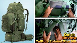 TriPole Colonel Pro 90L: Is This the BEST Reliable Travel Backpack? (Honest Review)