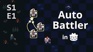 Godot 4 Autobattler Tutorial: TileMapLayers & Particles (season 1, episode 1)