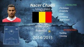 NACER CHADLI | Goals, Skills, Assists| 2014/2015 HD