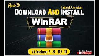 How to Download and Install Winrar on Window 10 And 11