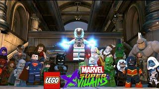 LEGO DC Super Villains But AVENGERS IS THE BAD GUYS - Full Cutscenes