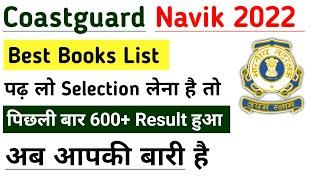 Coastguard Navik GD/DB Best Books For Exam Preparation 2022 | ICG Navik Important Books