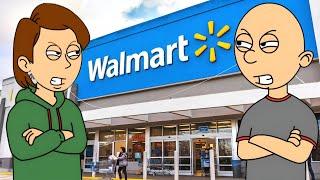 Classic Caillou Misbehaves at Walmart/Grounded