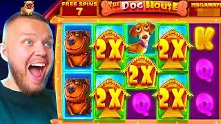 MASSIVE WIN on the Dog House Slot (Unbelievable Full Screen Set Up!)