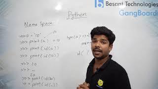Namespace in Python | Python Tutorial For Beginners