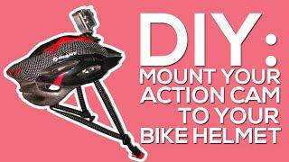 DIY: Mount Your Action Cam to Your Bike Helmet
