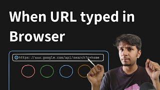 What happens when you type a URL into your browser?