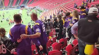 Mason Taylor & father Jason Taylor have father & son moment after LSU vs UGA SEC Championship Game