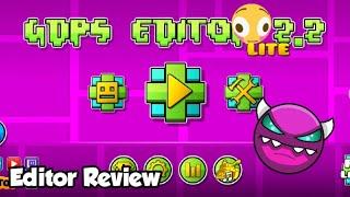 GDPS Editor 2.2 Lite? | I made a 2.2 Level! || Geometry Dash 2.2