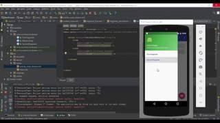 Latest Navigation drawer with Fragment Implementation in Android Studio