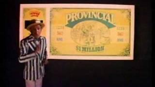 Ontario Provincial Lottery Billy Van 1980