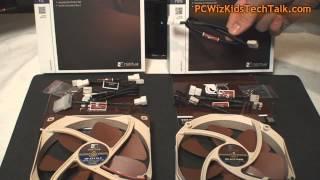 Noctua NF-A14 Flx and NF-A15 Premium Fans Review - PCWizKid