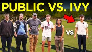 Ivy League Student vs. 5 Public College Students