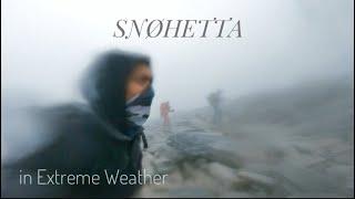 A Foggy, Rainy & Windy Day Hike to Snøhetta | Snøheim Tourist Cabin ⎹ Dovrefjell ⎹ Norway