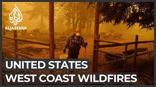 Death toll rises as wildfires ravage US West Coast