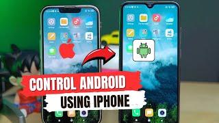 How to Control Android Phone from iPhone | Remote Access Android Phone from iPhone  Anydesk iPhone