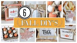 6 NEW *High End* Fall DIY's | Easy & Affordable Fall Decor