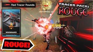 RED BULLETS! NEW MP5 "WIDOWMAKER" ROUGE TRACER PACK on COLD WAR WARZONE! (RED TRACER PACK ROUGE)