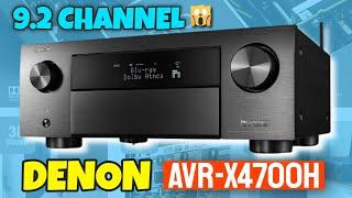 9 Channel Receiver - Denon AVR-X4700H 8K Ultra HD 9.2 Channel AV Receiver Review