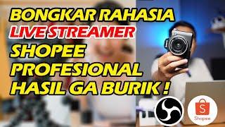 Cara Live Streaming Shopee Di Komputer Dengan OBS Terbaru 2024 | JUALAN ONLINE MAKIN MANTEP