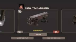 Team Fortress 2-  Valve glitch, 8 item drop incuding a hat!