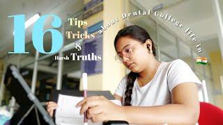 DON'T  join BDS if you haven't watched this | 16 Pro TIPS & TRICKS for surviving BDS #dentalstudent