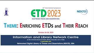 26th International Symposium, ETD 2023 Day 2