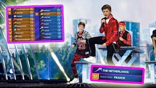 every "12 points go to the NETHERLANDS" in junior eurovision final