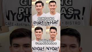 GINOONG PILIPINAS 2023 | Official Candidates