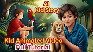 How to make animated videos with Chatgpt | Animated Video | BlueWillow | Free AI Art Generator