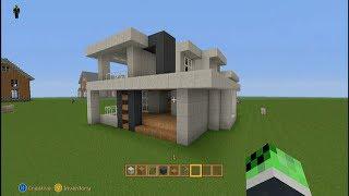 Minecraft Easy Modern House Tutorial (xbox360)