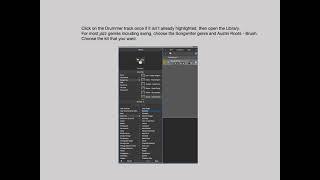 Using Drummer in Logic Pro X to play country blues, jazz, swing jazz, ballads
