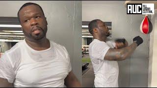 "Stop Acting Like You Want To Fight" 50 Cent Calls Out His Opps Proves He Still Got Hands