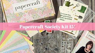 The Very Pretty Papercraft Society Kit 15!