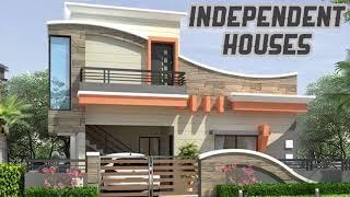 INDEPENDENT HOUSE ELEVATION DESIGNS | Exterior Designs for Single Floor House |
