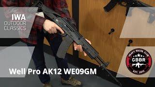 The First AK12 M1 GBBR - Well Pro WE09 GM | IWA 2025 | Heavy Recoil Club