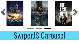 SwiperJS. React swiper js. How to use react-swiperjs and create a carousel (with source code) 2023