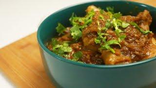 Chicken gravy// Spicy Chicken Curry recipe by Food Tech
