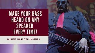 How To Mix Bass For Small Speakers