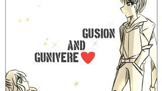 Gusion And Guinivere Story Part 1 || Comic || Mlbb Fanart || Gusion Guinivere lesly and Lance story