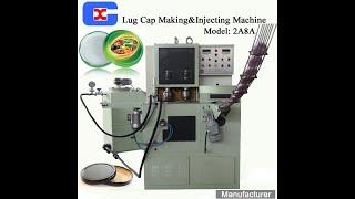 Full Automatic Twist off/lug cap making machine,metal cap production line